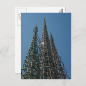 Carte postale Watts Towers (Devant / Derrière)