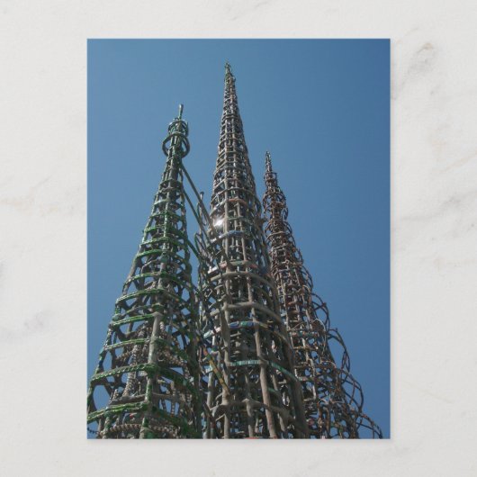 Carte postale Watts Towers (Devant)