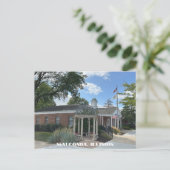 Carte Postale Wauconda Illinois centre-ville bureau de poste (Debout devant)