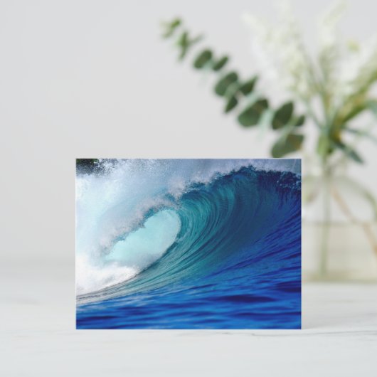 Carte Postale Wave ocean surfing (Debout devant)