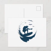 Carte Postale Wave Rider (Devant / Derrière)