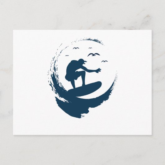 Carte Postale Wave Rider (Devant)