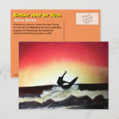 Carte Postale Wave Rider (Devant / Derrière)