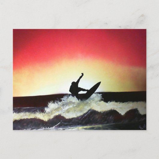 Carte Postale Wave Rider (Devant)