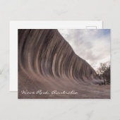 Carte postale Wave Rock Australia (Devant / Derrière)