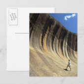 Carte Postale Wave Rock, Australie occidentale (Devant / Derrière)