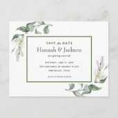 Carte postale *Waverly Place* Enregistrez la date (Devant)