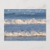 Carte Postale Waves Quotes (Devant)
