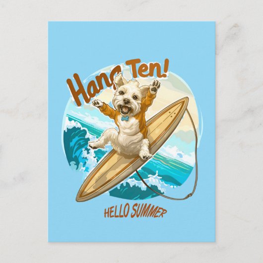 Carte Postale Waves & Woofs Woofs (Devant)