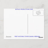 CARTE POSTALE WAVY TOWER (Dos)