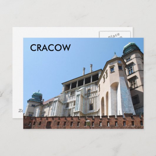 Carte Postale Wawel (Devant / Derrière)