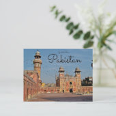Carte postale Wazir Khan Mosquée Lahore Pakistan (Debout devant)