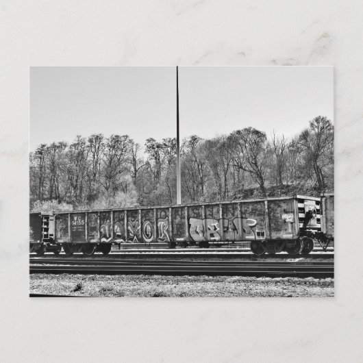 Carte Postale WC 54155 vieille gondole Wisconsin Central (Devant)