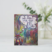 Carte postale We Like Me for Me (Debout devant)