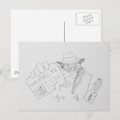 Carte Postale Weasel P.I. (Devant / Derrière)