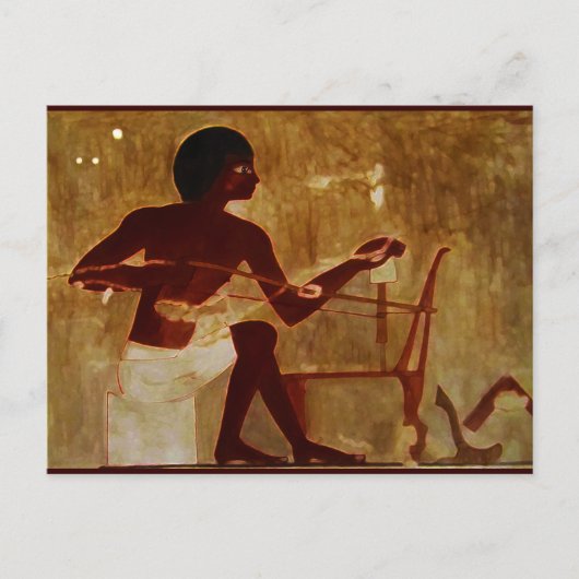 Carte Postale Weaver égyptien (Devant)
