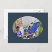 Carte Postale Weavers d'Antigua (Devant / Derrière)