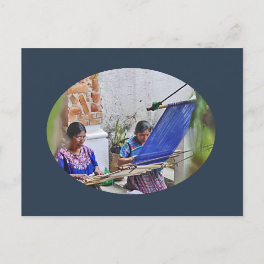 Carte Postale Weavers d'Antigua (Devant)