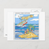 Carte Postale Web Designers Terror Cruise Ship Dons Drôle & Tee (Devant / Derrière)