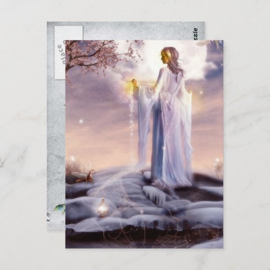 Carte postale Web Weaver (Devant / Derrière)