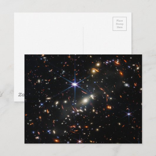Carte Postale Webb's First Deep Field Unveiled (Devant / Derrière)