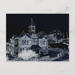 Carte Postale Webster House et Kauffman Centre