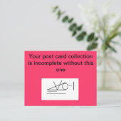 Carte Postale Wedge Fringe (Debout devant)