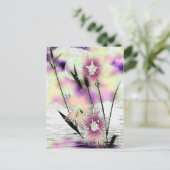 Carte Postale Weeds & Mist Nature Art (Debout devant)