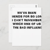 CARTE POSTALE WEEK A ÉTÉ AMIS DEPUIS SI LONGTEMPS JE NE PEUX PAS (Devant / Derrière)