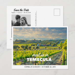 Carte Postale Week-end de mariage à la winery de Temecula, garde