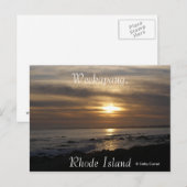 Carte Postale Weekapaug Rhode Island (Devant / Derrière)