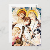 Carte Postale Wegener - A Johann Sebastian Bach Humblement (Devant / Derrière)
