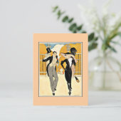 Carte Postale Wegener - Un couple élégant, années 1920 (Debout devant)