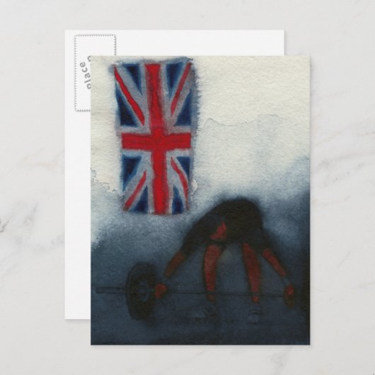 Carte Postale Weightlifter 2010 (Devant / Derrière)