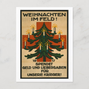 Carte Postale Weihnachten Im Feld