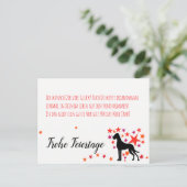 Carte Postale Weihnachten mit Neujahrsvorsatz (Debout devant)