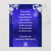 Carte Postale Weihnachtsgedicht Deutsch, Ajouter Votre Texte (Devant)