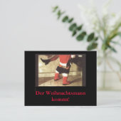 Carte Postale Weihnachtskarte (Debout devant)