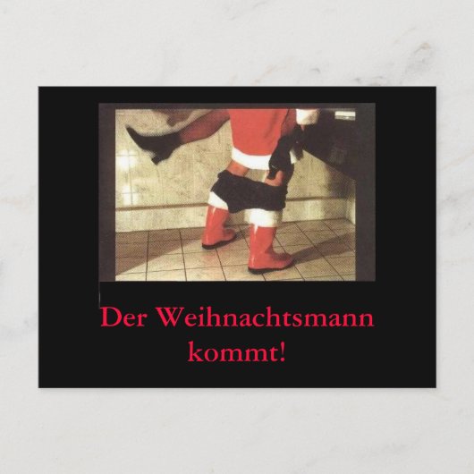 Carte Postale Weihnachtskarte (Devant)