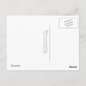 Carte Postale Weihnachtskarte (Dos)