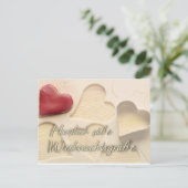 Carte Postale Weihnachtskarte Herzlich suesse (Debout devant)