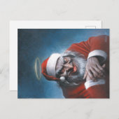 Carte Postale Weihnachtsmann Santa Claus par Sebastian Krüger (Devant / Derrière)