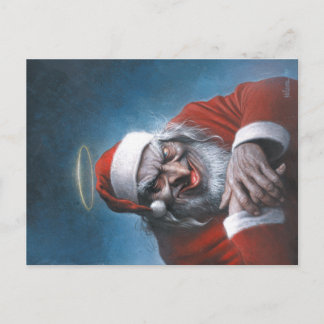 Carte Postale Weihnachtsmann Santa Claus par Sebastian Krüger