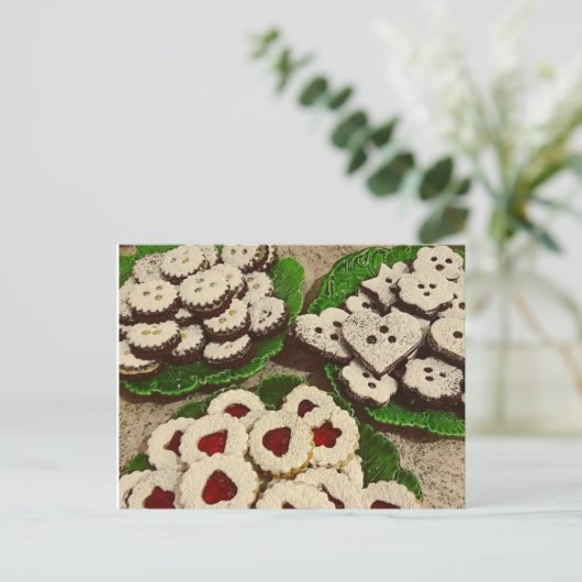 Carte Postale Weihnachtsplätzchen 2 (Debout devant)