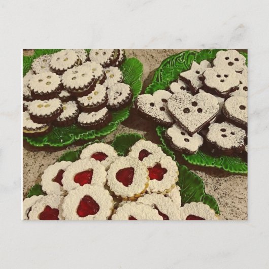 Carte Postale Weihnachtsplätzchen 2 (Devant)