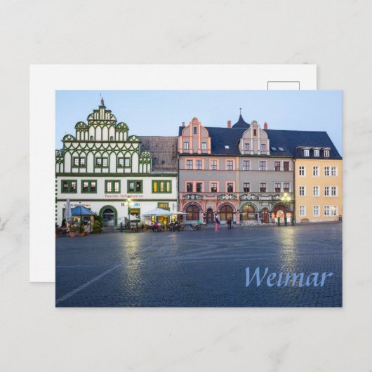Carte Postale Weimar (Devant / Derrière)
