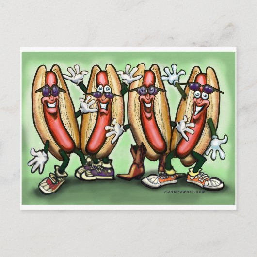 Carte Postale Weiner Party (Devant)