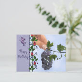 Carte Postale Weintrauben (Debout devant)