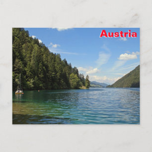 Carte Postale Weissensee, Autriche