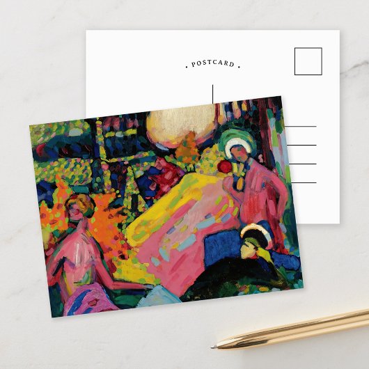 Carte Postale Weisser Klang | Kandinsky